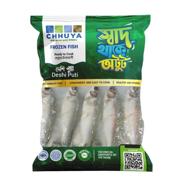 Deshi Puti Frozen Fish