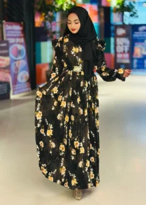 Borka with Hijab Set for Women | মায়াবী গাউন বোরকা ফুল সেট | Stylish Burka