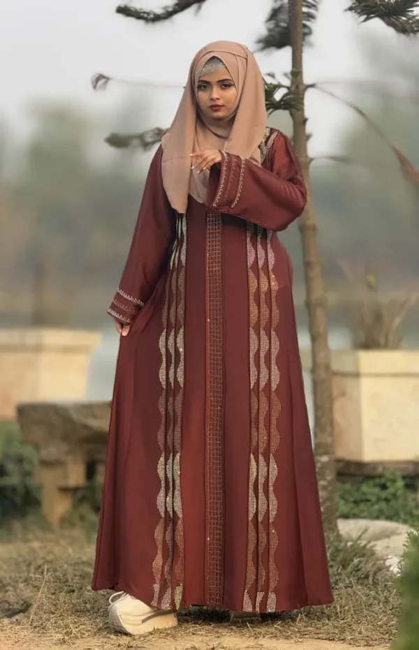Zafran Irani Burka with Hijab